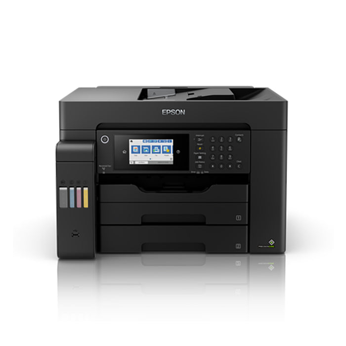 Epson EcoTank L15150 all-in-one color printer with ADF. Epson EcoTank L15150 all-in-one color printer with ADF.